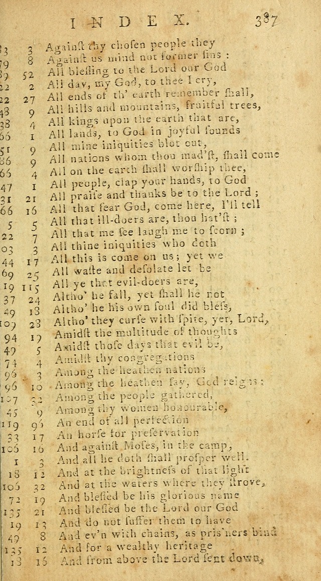 Psalms of David in metre page 385