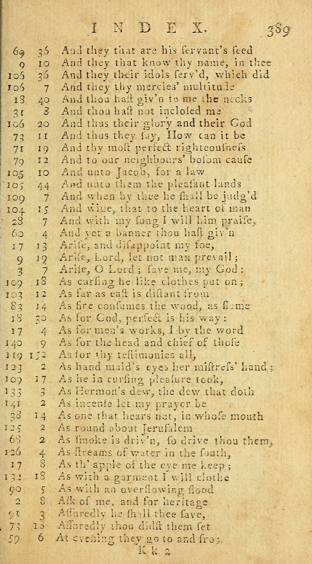 Psalms of David in metre page 387