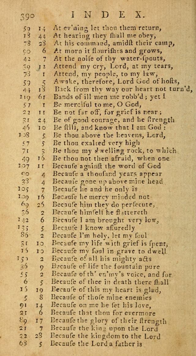 Psalms of David in metre page 388