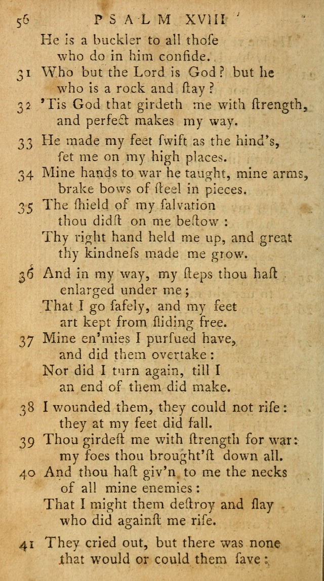 Psalms of David in metre page 56
