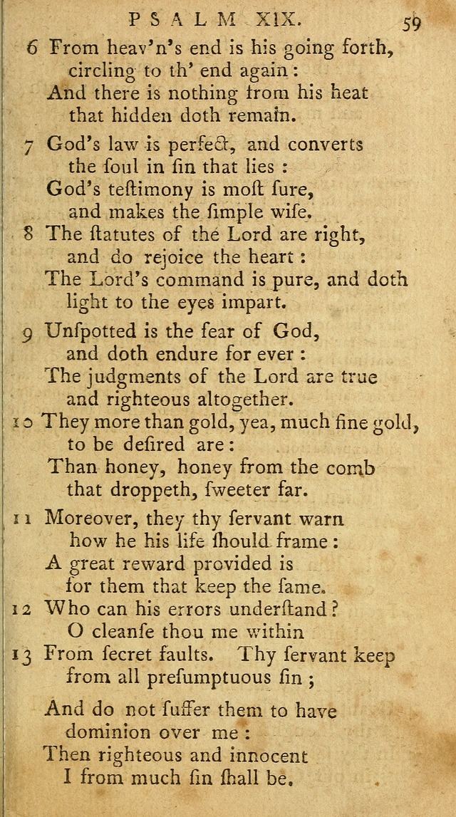 Psalms of David in metre page 59