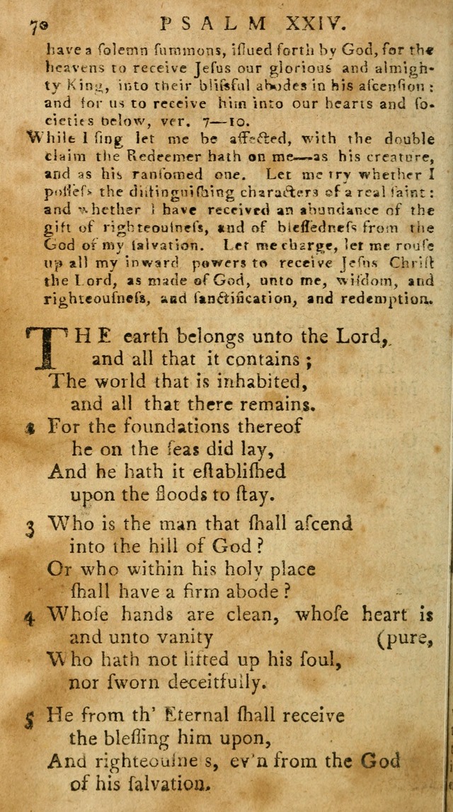 Psalms of David in metre page 70