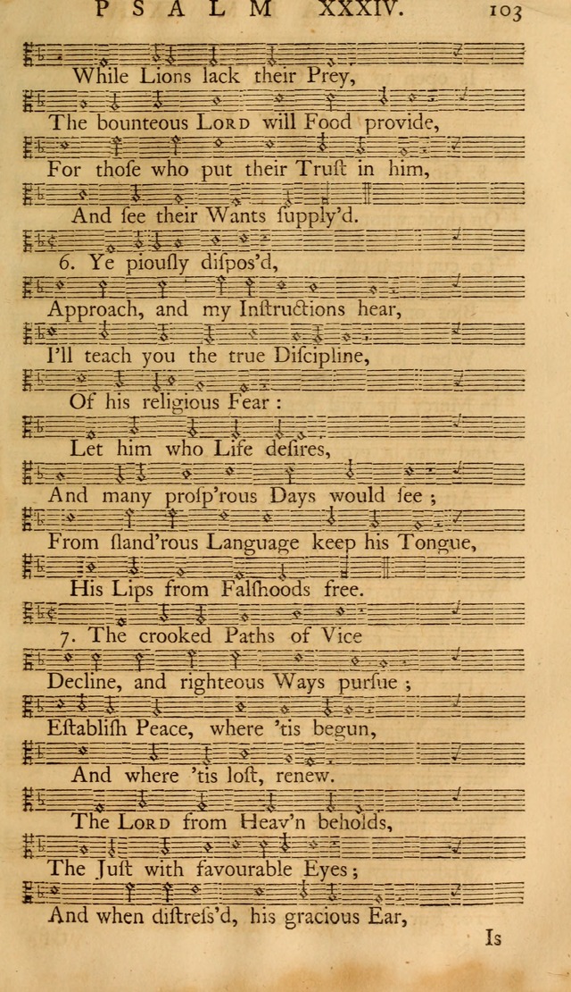 The Psalms of David: with the Ten Commandments, Creed, Lord