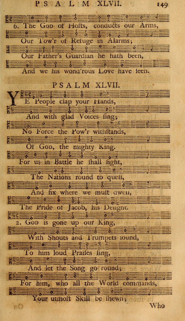 The Psalms of David: with the Ten Commandments, Creed, Lord