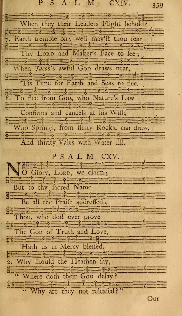 The Psalms of David: with the Ten Commandments, Creed, Lord