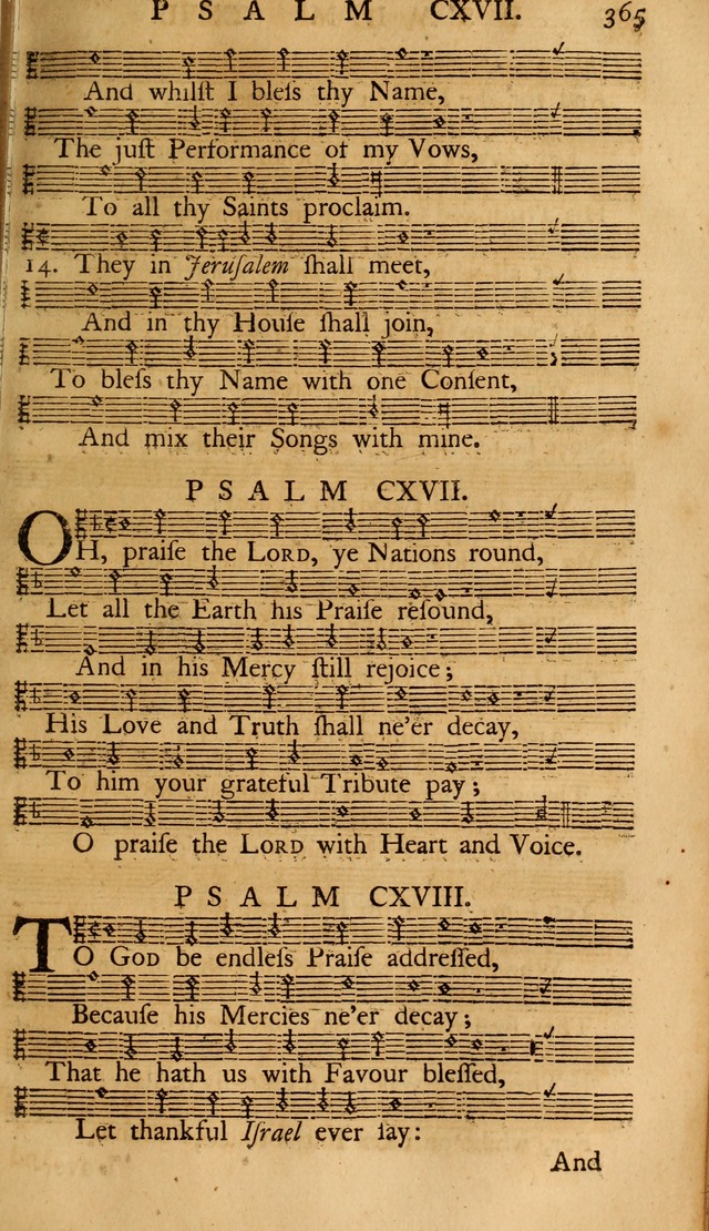 The Psalms of David: with the Ten Commandments, Creed, Lord