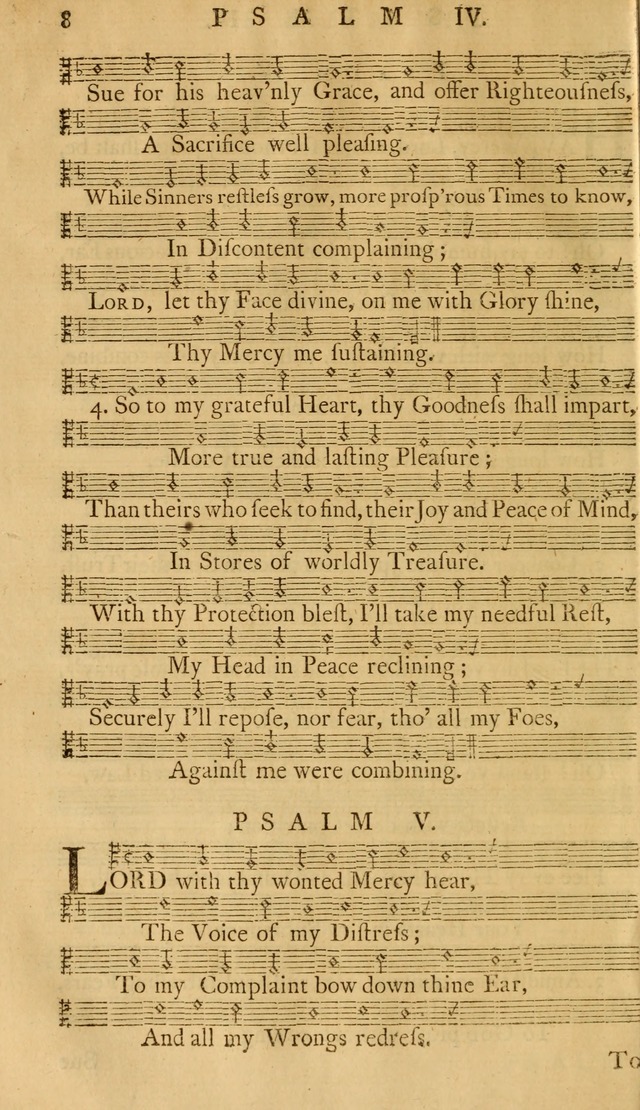 The Psalms of David: with the Ten Commandments, Creed, Lord