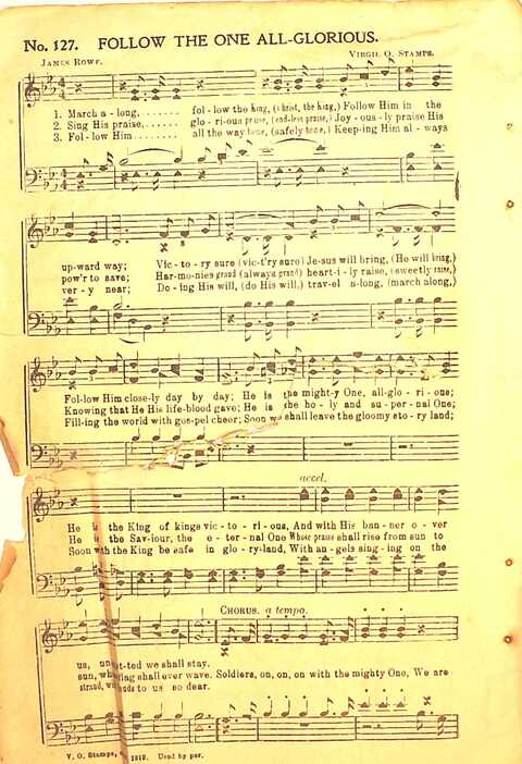 Praise Evangel: for Sunday-schools, revivals, singing-schools, conventions and general use in Christian work and worship page 128