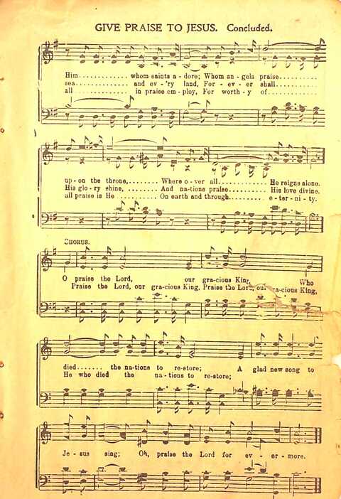 Praise Evangel: for Sunday-schools, revivals, singing-schools, conventions and general use in Christian work and worship page 137