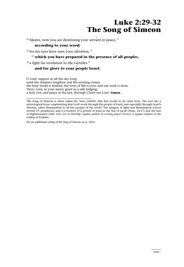 Psalms for All Seasons: a complete Psalter for worship page 1025
