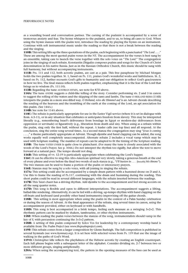 Psalms for All Seasons: a complete Psalter for worship page 1090