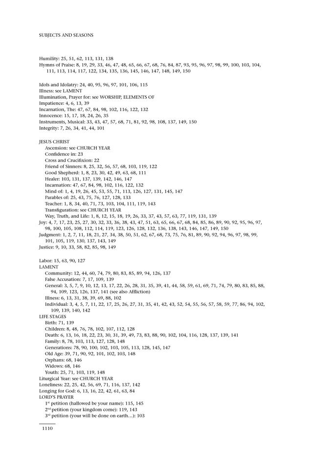 Psalms for All Seasons: a complete Psalter for worship page 1112