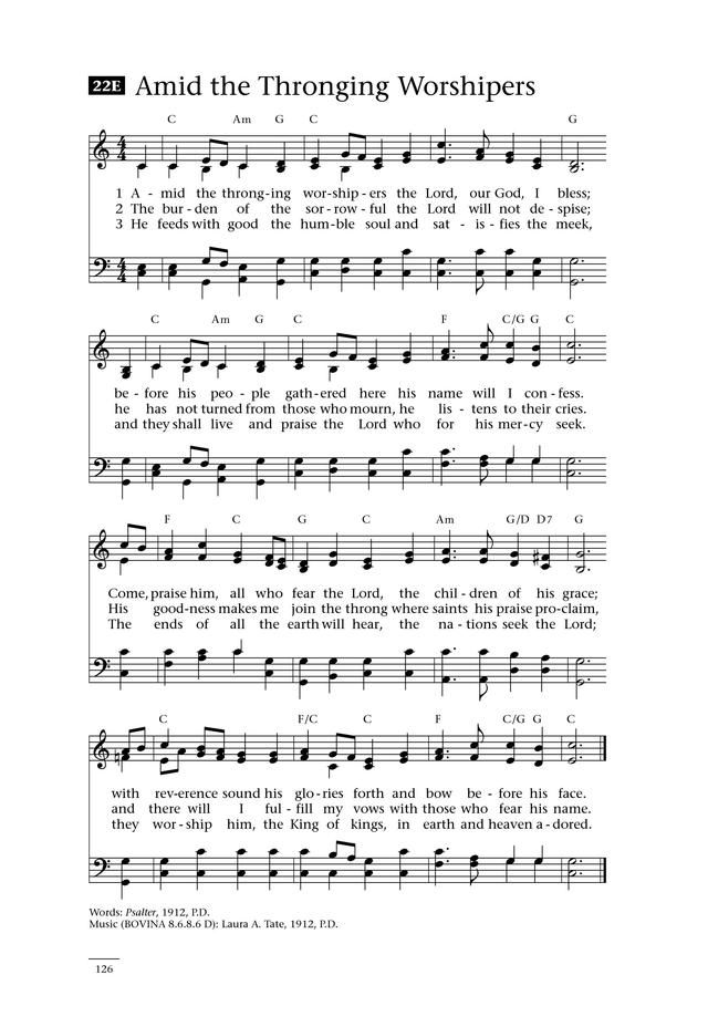 Psalms for All Seasons: a complete Psalter for worship page 126