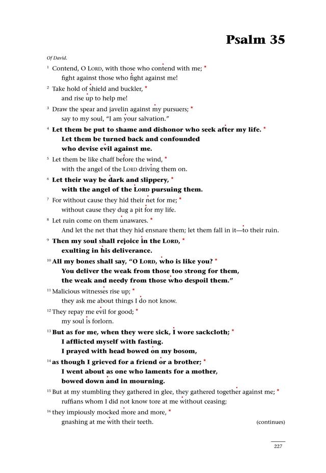 Psalms for All Seasons: a complete Psalter for worship page 227