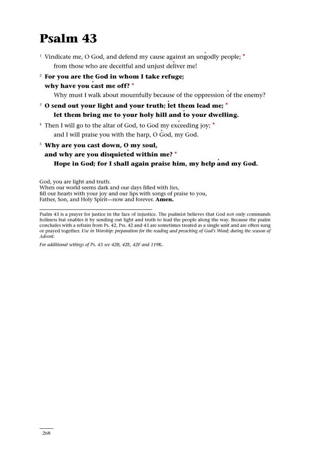 Psalms for All Seasons: a complete Psalter for worship page 268