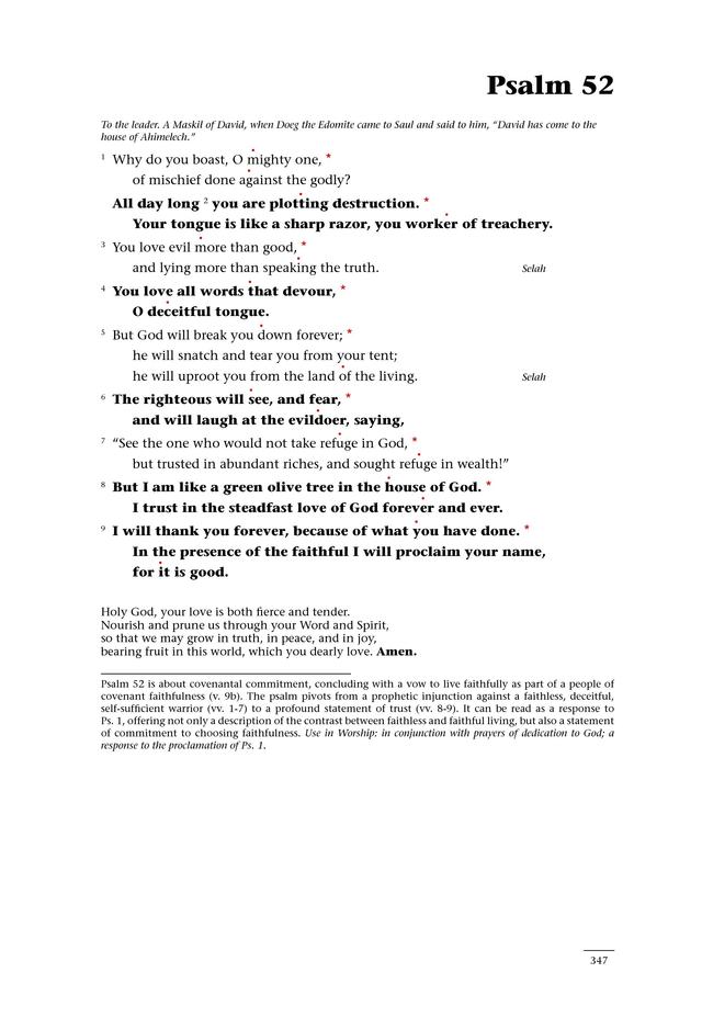 Psalms for All Seasons: a complete Psalter for worship page 347