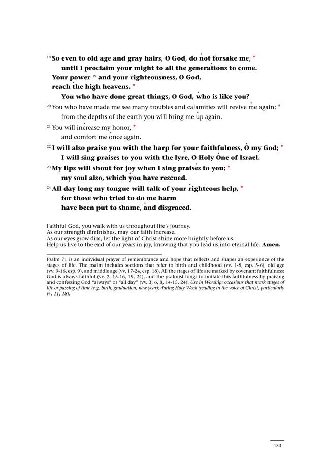 Psalms for All Seasons: a complete Psalter for worship page 434