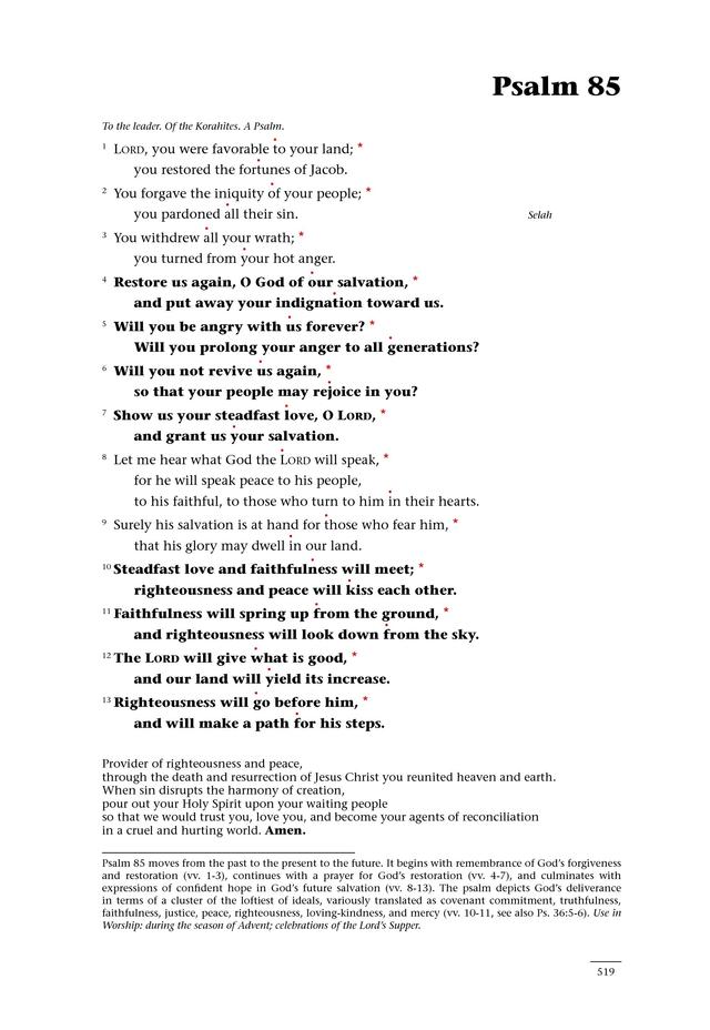 Psalms for All Seasons: a complete Psalter for worship page 520