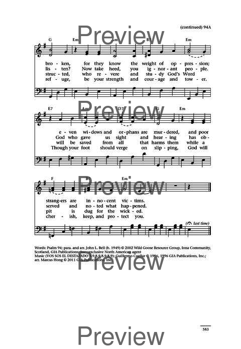 Psalms for All Seasons: a complete Psalter for worship page 585