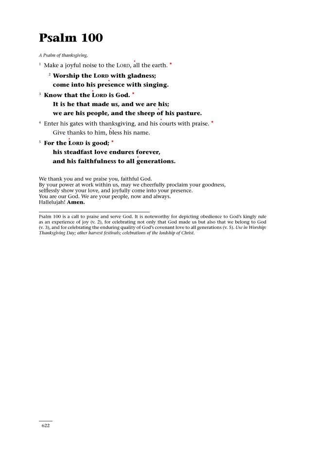 Psalms for All Seasons: a complete Psalter for worship page 624