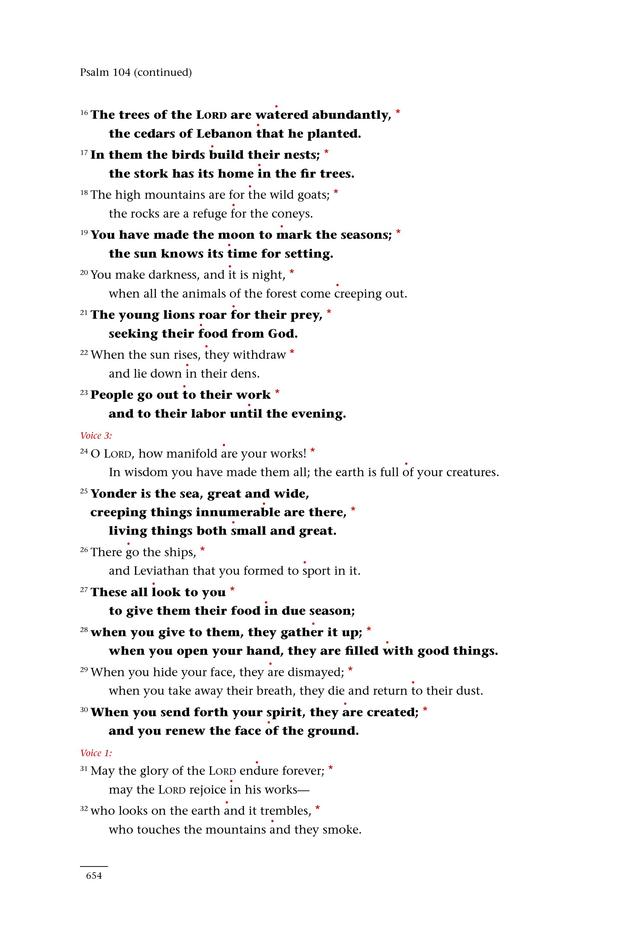 Psalms for All Seasons: a complete Psalter for worship page 656