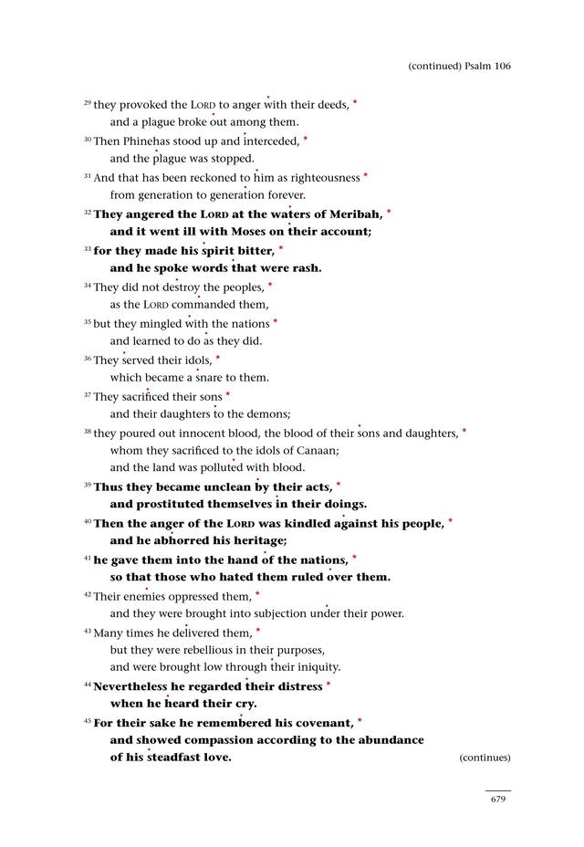 Psalms For All Seasons A Complete Psalter For Worship 106a It Is Good To Give Thanks To You Lord Hymnary Org