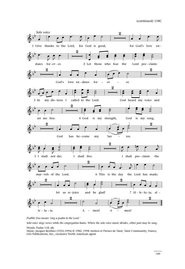 Psalms for All Seasons a complete Psalter for worship 118E. This is the day the Lord has made