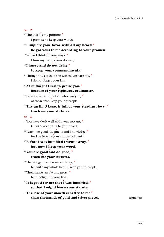 Psalms for All Seasons: a complete Psalter for worship page 767