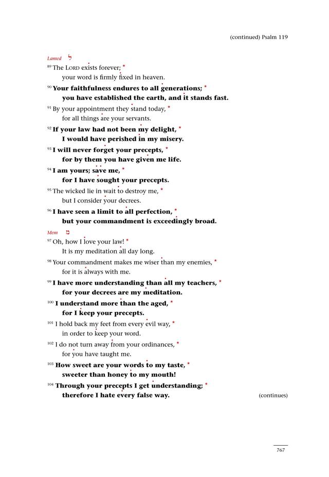 Psalms for All Seasons: a complete Psalter for worship page 769