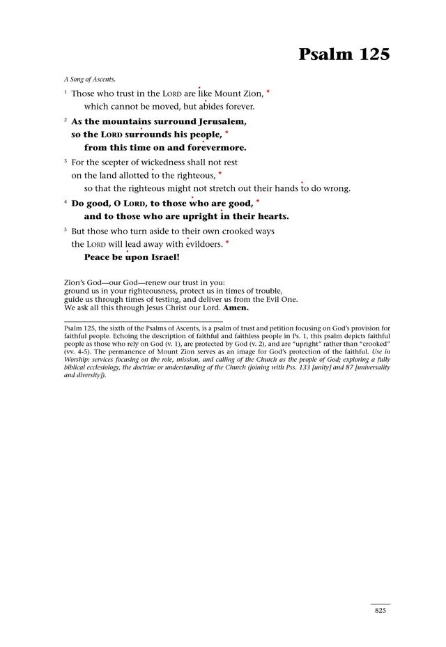 Psalms for All Seasons: a complete Psalter for worship page 827