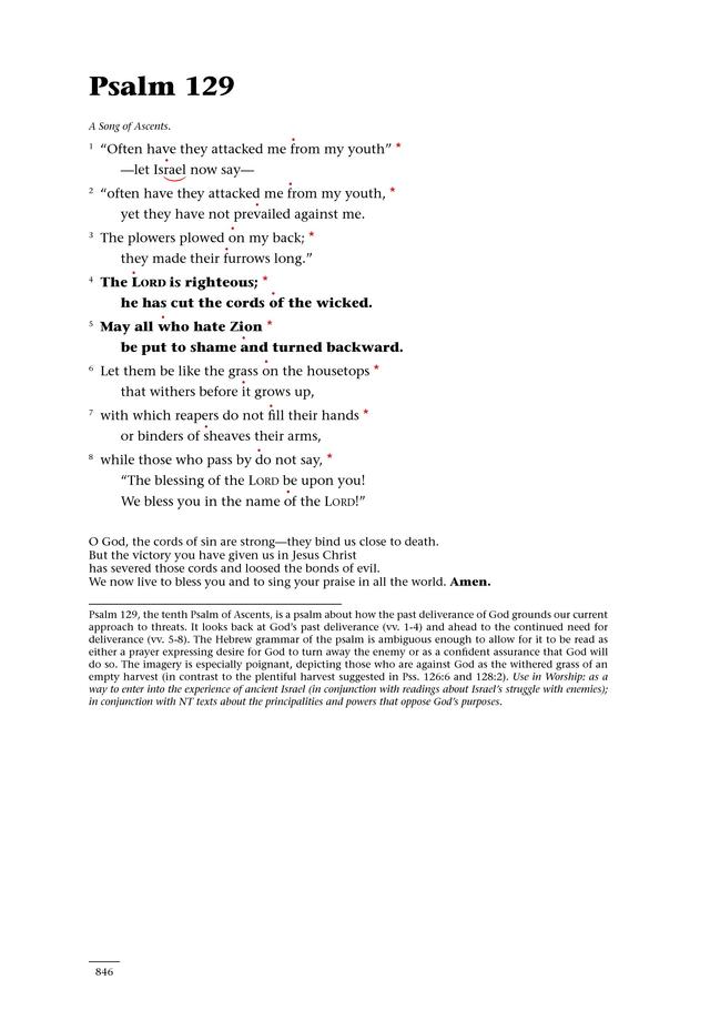 Psalms for All Seasons: a complete Psalter for worship page 848