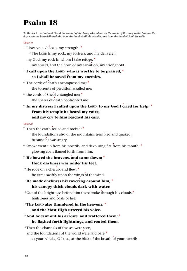 Psalms for All Seasons: a complete Psalter for worship page 88