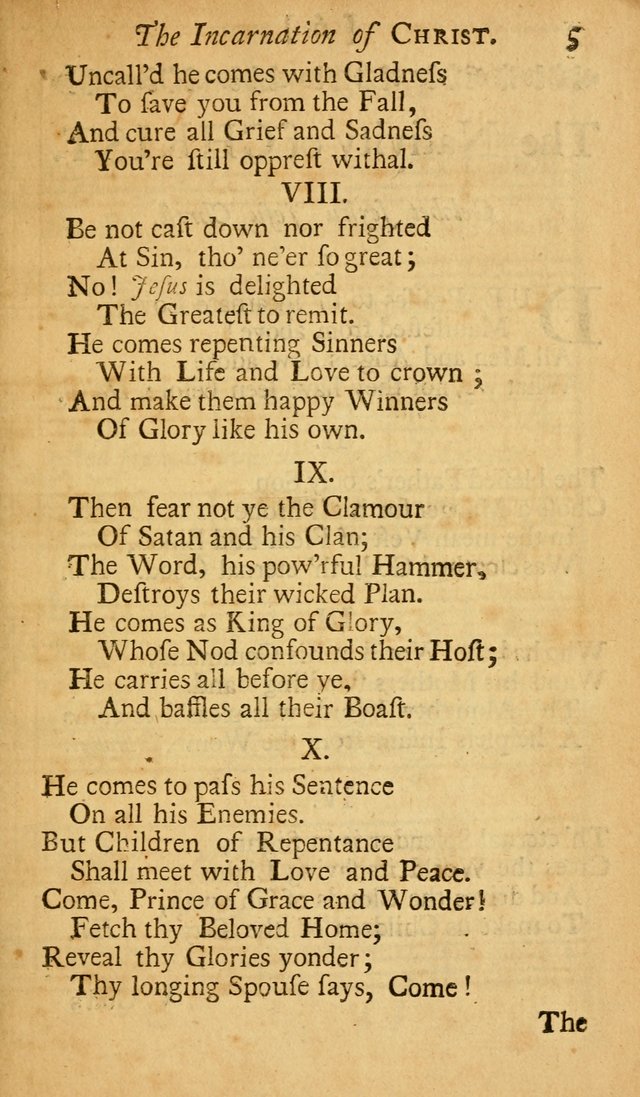 Psalmodia Germanica: or, The German Psalmody: translated from the high Dutch together with their proper tunes and thorough bass (2nd ed., corr. and enl.) page 5