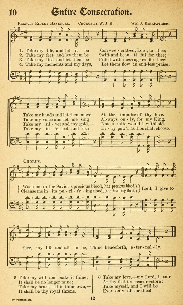 Pentecostal Hymns No. 1: a Winnowed Collection for Evangelistic Services, young people