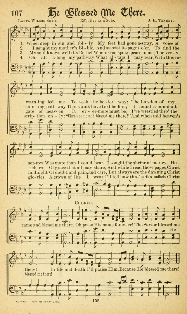 Pentecostal Hymns No. 1: a Winnowed Collection for Evangelistic Services, young people