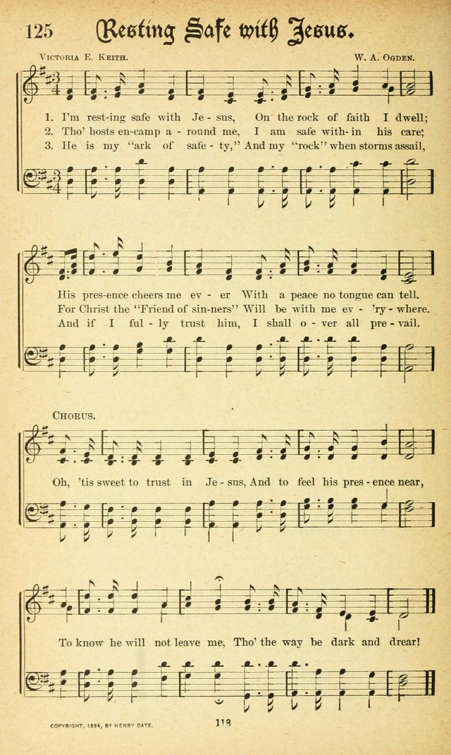 Pentecostal Hymns No. 1: a Winnowed Collection for Evangelistic Services, young people