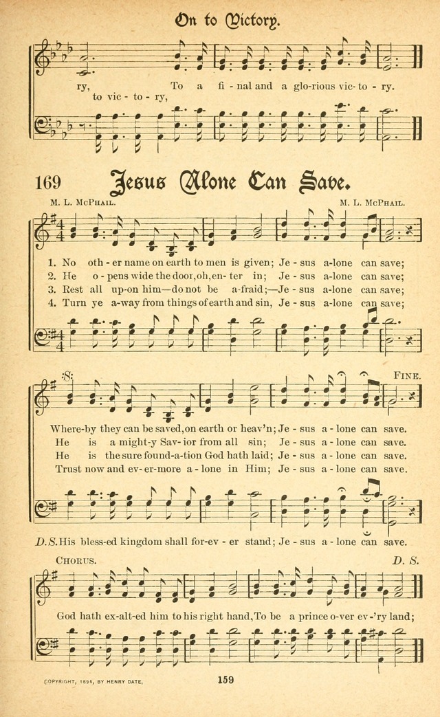 Pentecostal Hymns No. 1: a Winnowed Collection for Evangelistic Services, young people