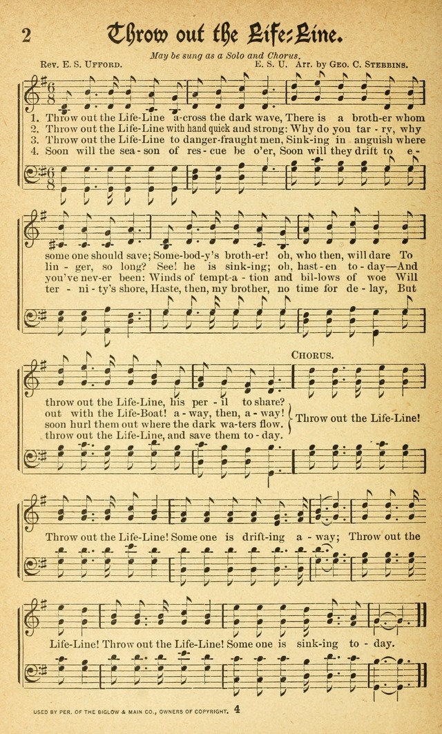 Pentecostal Hymns No. 1: a Winnowed Collection for Evangelistic Services, young people