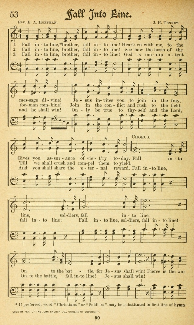 Pentecostal Hymns No. 1: a Winnowed Collection for Evangelistic Services, young people