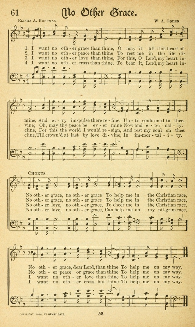 Pentecostal Hymns No. 1: a Winnowed Collection for Evangelistic Services, young people