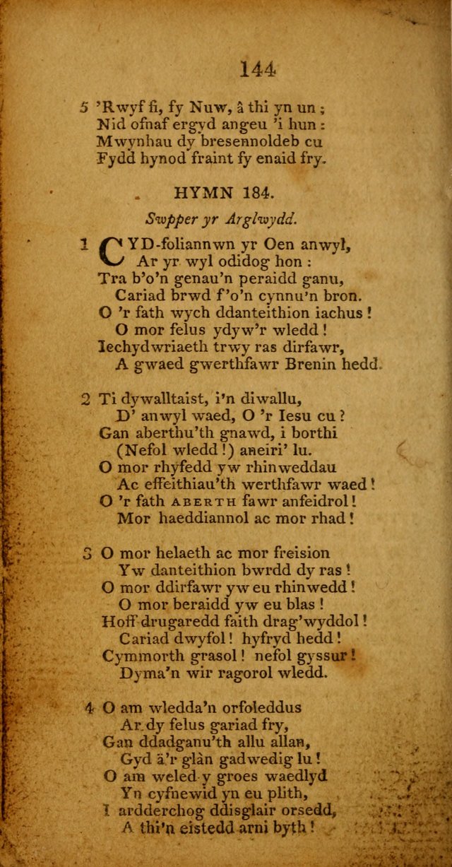 Pigion o Hymnau page 146