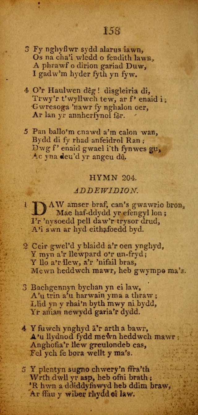 Pigion o Hymnau page 160