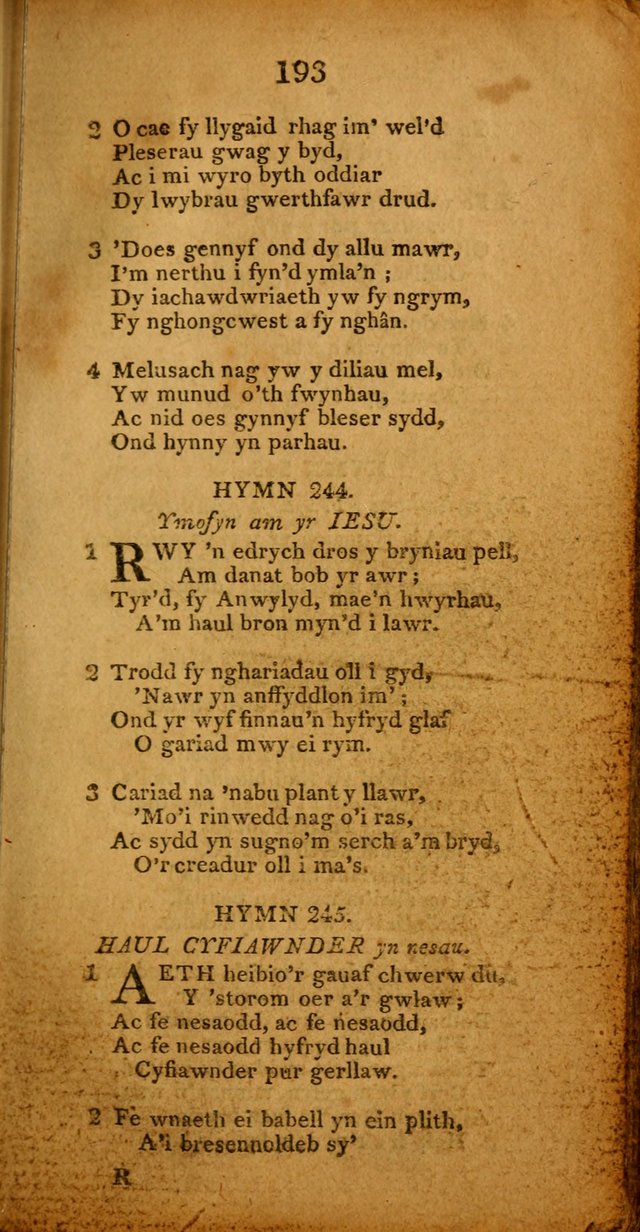 Pigion o Hymnau page 195