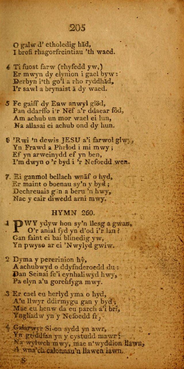 Pigion o Hymnau page 207