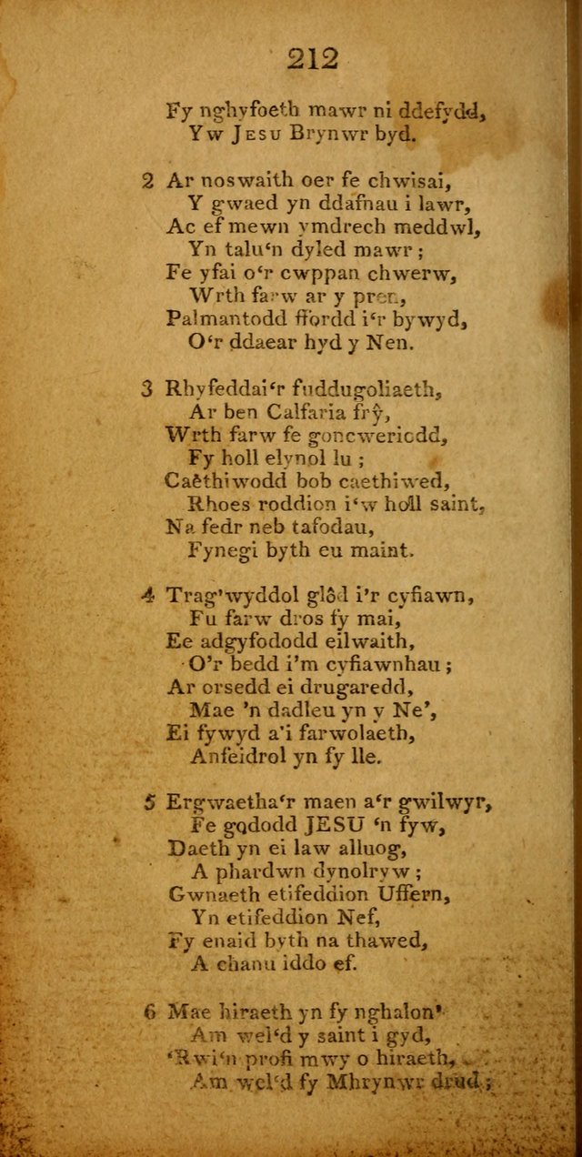 Pigion o Hymnau page 214