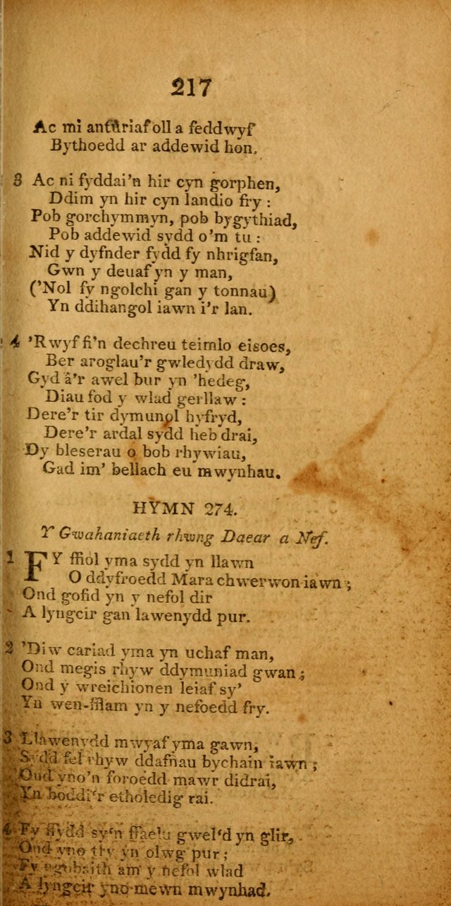 Pigion o Hymnau page 219