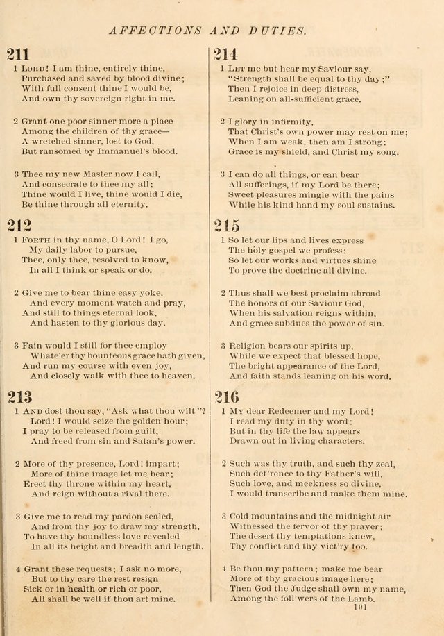 The Presbyterian Hymnal page 101