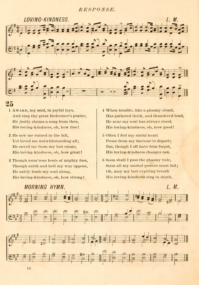 The Presbyterian Hymnal page 18