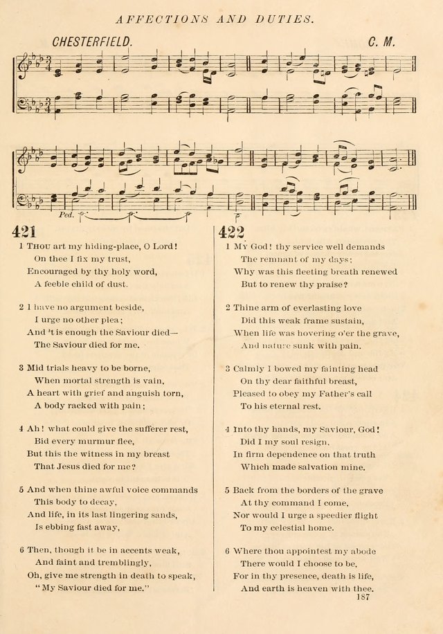The Presbyterian Hymnal page 187