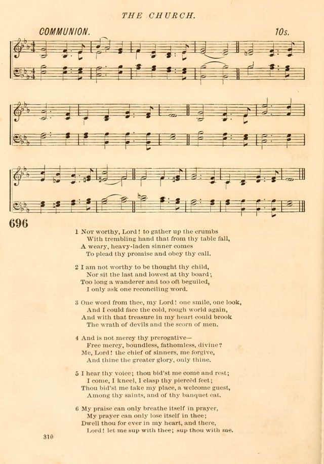 The Presbyterian Hymnal page 310